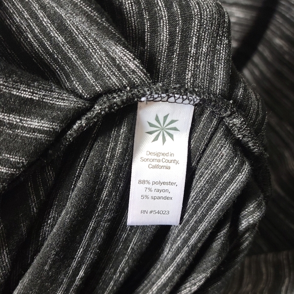 Athleta Downtown Midi Ruched T-Shirt Dress Size Medium - Picture 11 of 11